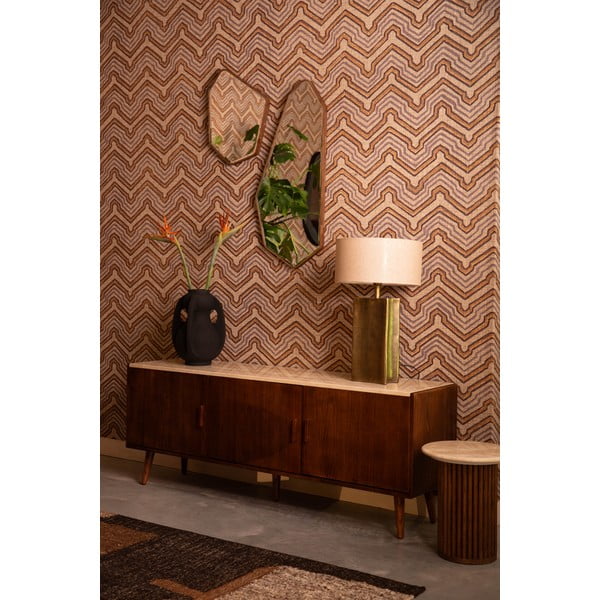 Puidust raamiga seinapeegel 39,5x90 cm Basil - Dutchbone-image-1