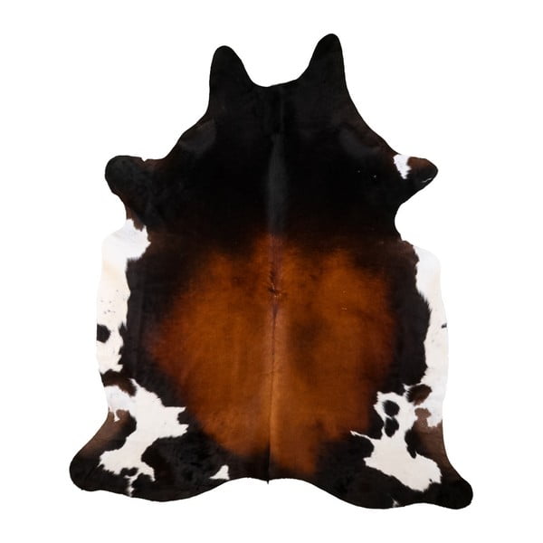 Pravá hovězí kůže Arctic Fur Tricolor, 214 x 199 cm