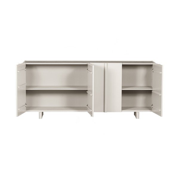 Kreem madal männipuidust moodulkummut 200x85 cm Basu - WOOOD-image-3