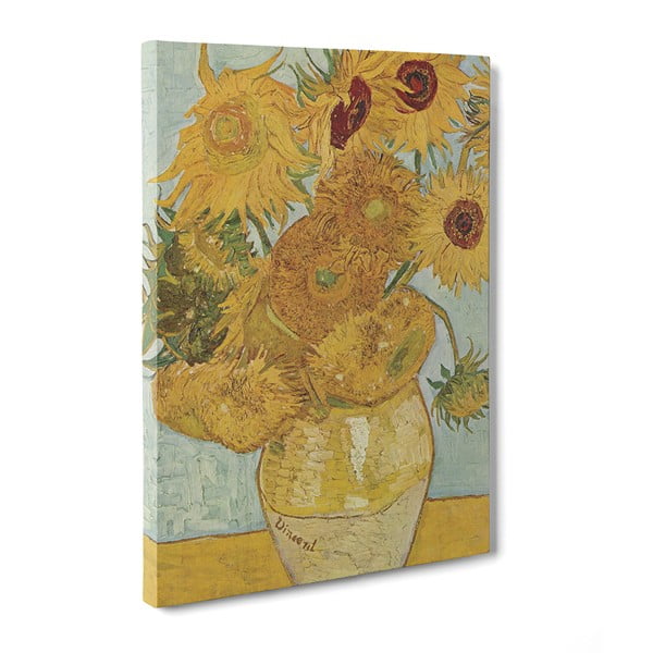Obraz Sunflowers - Vincent Van Gogh, 50x70 cm