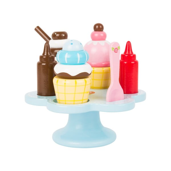 Laste puidust jäätisekomplekt Cream Cone - Legler