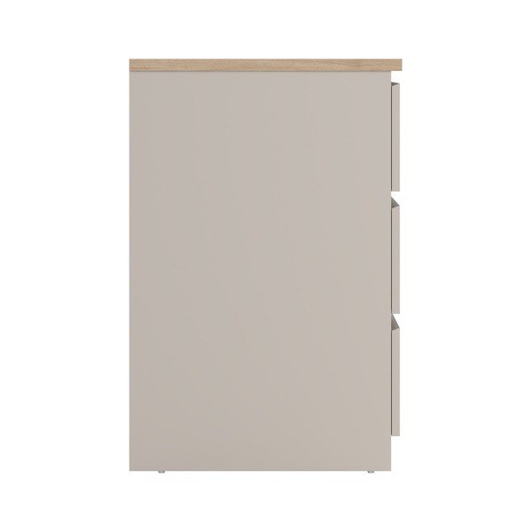 Kreemikas kummut 77x76x50 cm Naia - Tvilum-image-4