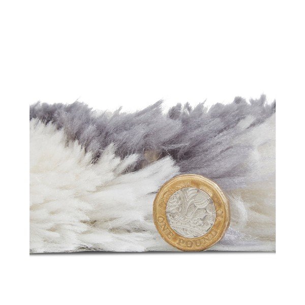 Kreemvalge ja valge vaip hallide detailidega , 120 x 170 cm Morocco - Think Rugs-image-2