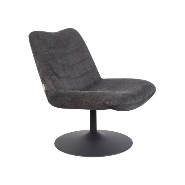 Tumehall sametist tugitool Bubba - Zuiver