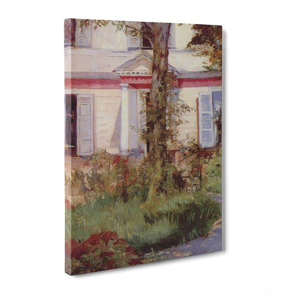Obraz The House at Rueil - Edouard Manet, 50x70 cm