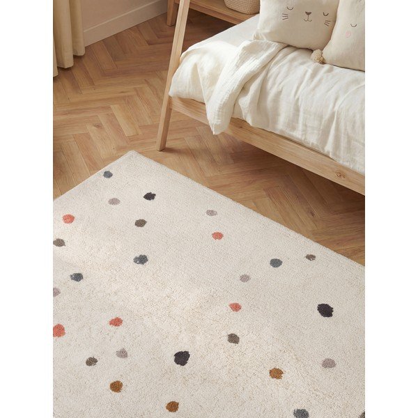 Kreemikas pestav/käsitsi kootud puuvillane lastevaip 140x200 cm Snuggle Pippo - Hanse Home-image-4