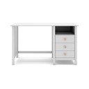 Laste kirjutuslaud männipuidust 54x120 cm Max - Marckeric