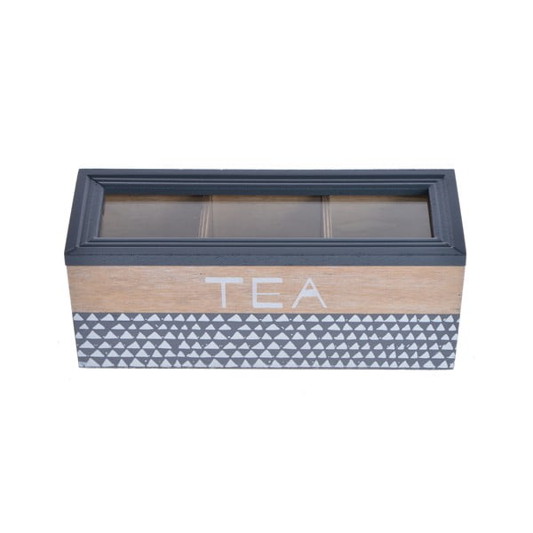 Modrá krabička na čaj Ewax Tea