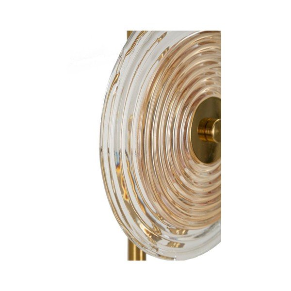 Kuldne laualamp klaasist varjuga (kõrgus 63 cm) Venice - Mauro Ferretti-image-4