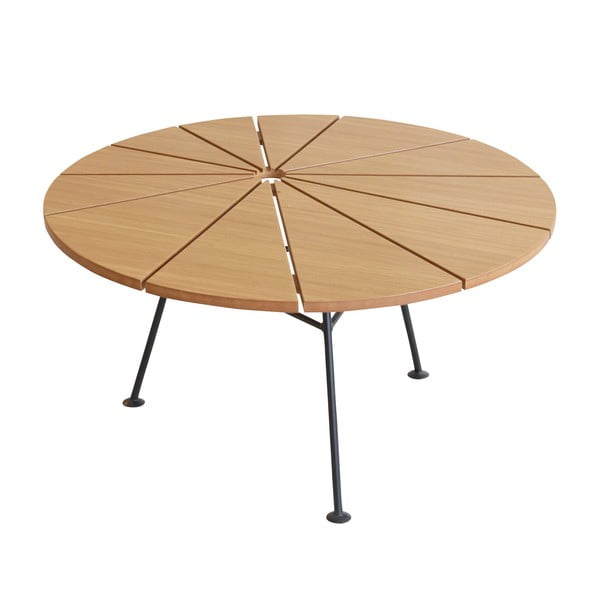 Odkládací stolek Bam Bam, přírodní, průměr 70 cm