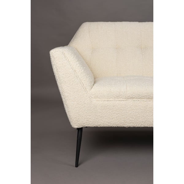 Kreem bukleekangast diivan 150 cm Kate - Dutchbone-image-4