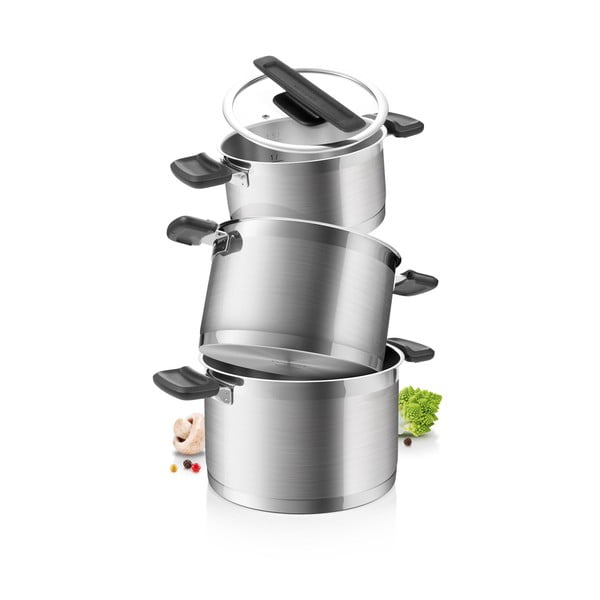 Roostevaba terasnõude komplekt 6 tk Compact - Tescoma-image-1