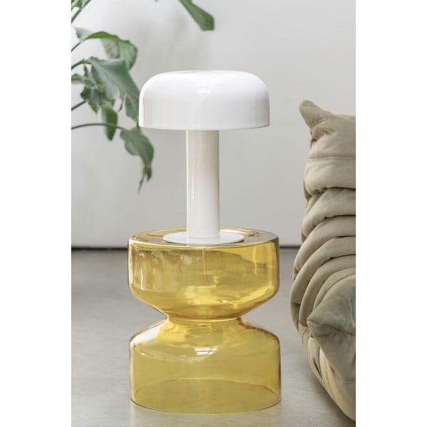 Klaasist ümmargune abilaud ø 35 cm Doble – Leitmotiv-image-1