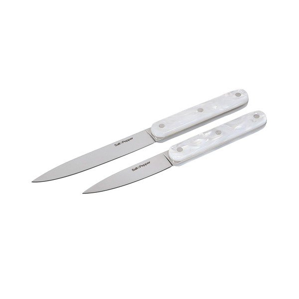 2 roostevabast terasest köögiviljanoa komplekt Chop - Salt&Pepper