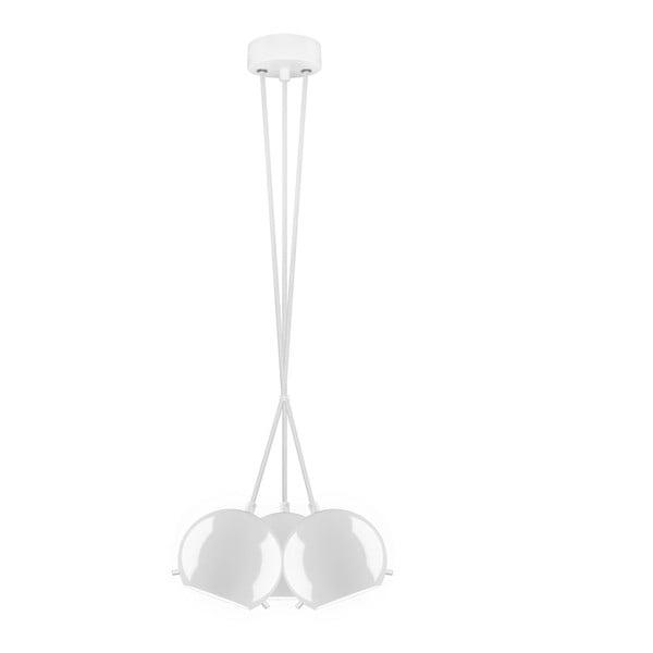 Trojité světlo MYOO opal glossy/white/white