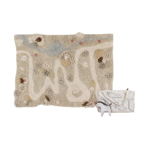 Beež puuvillane laste mänguvaip 120x160 cm Path of Nature - Lorena Canals-image-3