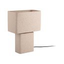 Beež metallist laualamp (kõrgus 33 cm) Boaz Recto - Leitmotiv