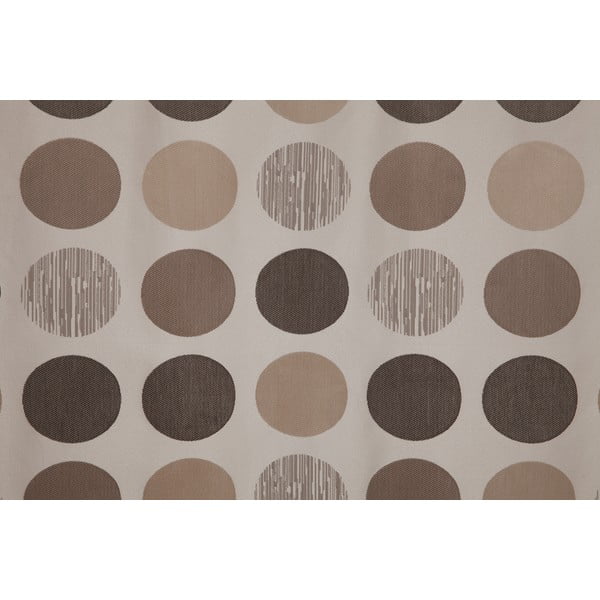 Pruun-beež jacquard kardin 210x260 cm Cerro - Mendola Fabrics-image-3