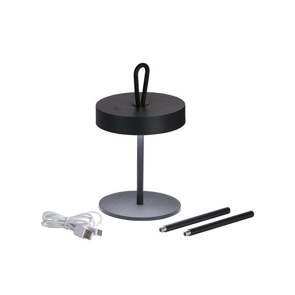 Must LED lauavalgusti (kõrgus 47 cm) Dord - Fischer & Honsel-image-2