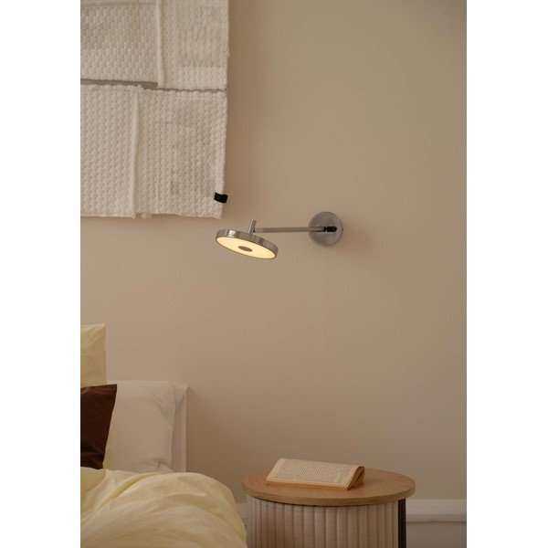 Hõbedane hämardatav LED-seinavalgusti ø 15 cm Asteria Wall Long - UMAGE-image-4