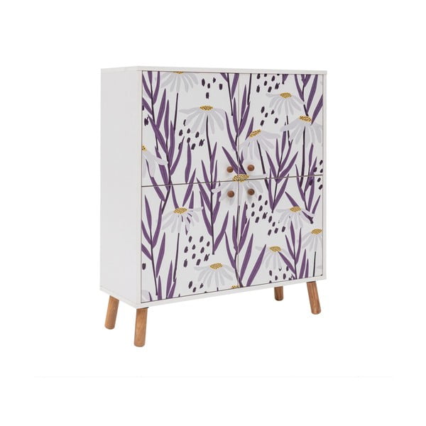 Valge kapp 95x111 cm Multilux - Kalune Design-image-2