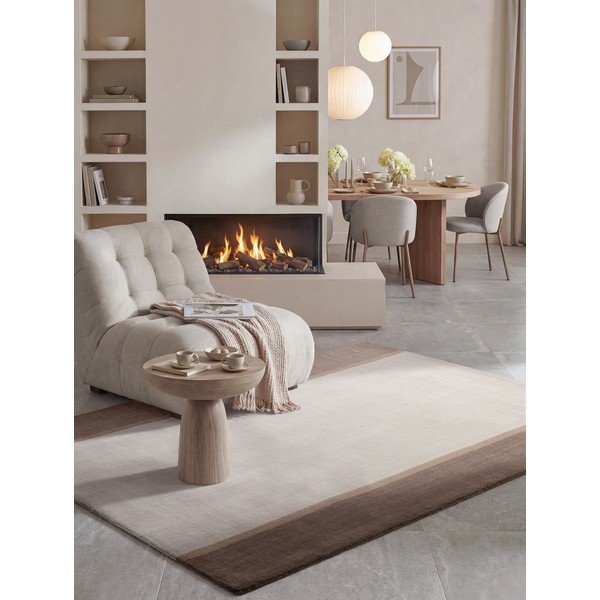 Pruun/kreemikas villane vaip 120x170 cm Rowan - Villeroy&Boch-image-4