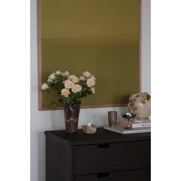 Tumeda naturaalse tammepuidust kummut 75x85x38 cm Garrison - Rowico-image-3
