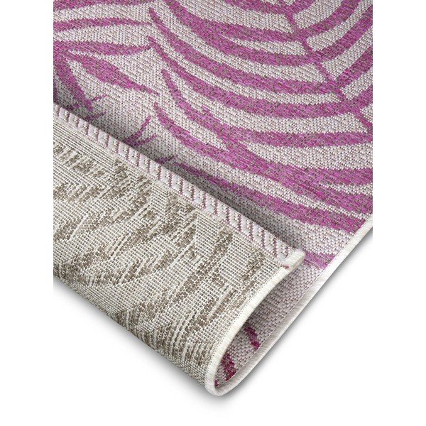 Roosa ja beež õuevaip , 200 x 290 cm Palmera - NORTHRUGS-image-4