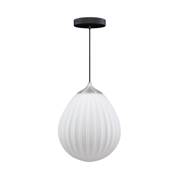 Valge-hõbedane lambivari ø 27 cm Around the World Medium - UMAGE-image-4