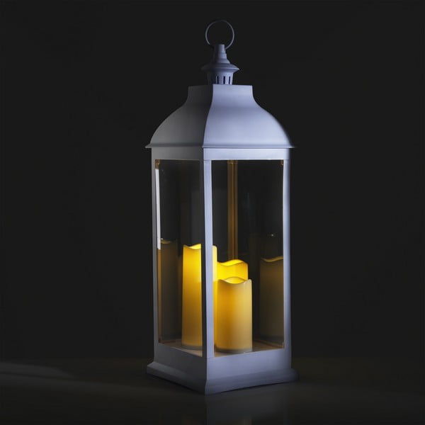 Valge LED-latern (kõrgus 71 cm) - Tomasucci-image-2