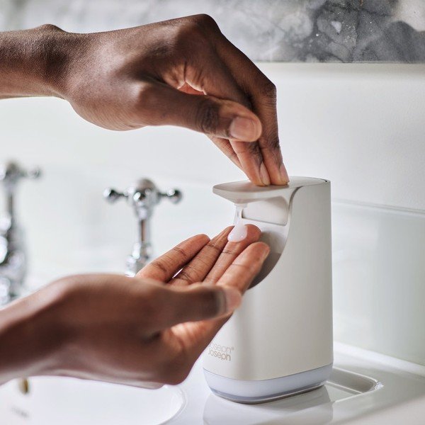 Beež plastikust seebidosaator 350 ml Slim - Joseph Joseph-image-1