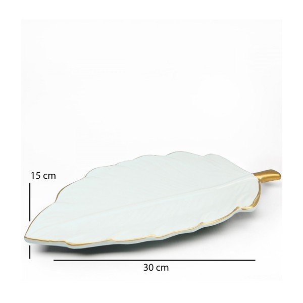 Keraamiline dekoratiivne kandik Leaf - Mioli Decor-image-1
