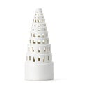 Valge keraamiline jõuluküünla hoidja Lighthouse, ø 9 cm Urbania Lighthouse High Tower - Kähler Design
