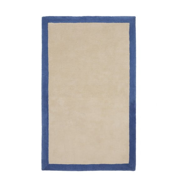 Sinakasbeež puuvillane vaip 90x150 cm Nalim - Kave Home