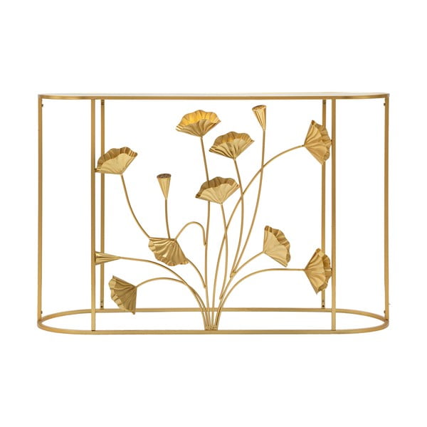 Kuldne konsoollaud 40x120 cm Flow – Mauro Ferretti-image-4