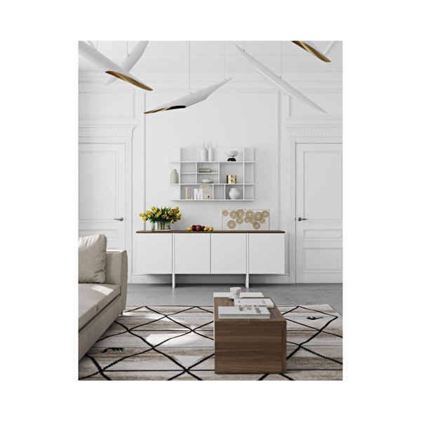 Pähklipuidust detailidega sahtli kapp Edge - TemaHome-image-4