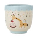 Sinine/kreem kivikeraamikast laste kruus 150 ml Celebrate - Bloomingville Mini