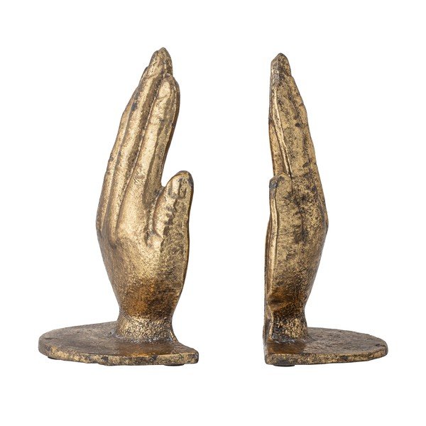 2 metallist raamaturiiuli komplekt, kõrgus 18 cm Anders - Bloomingville-image-3