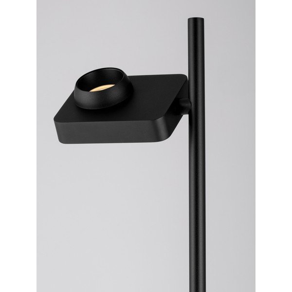Must alumiiniumist LED-põrandalamp painduva/hämardatava konstruktsiooniga (kõrgus 131 cm) Kedros - Nova Luce-image-3