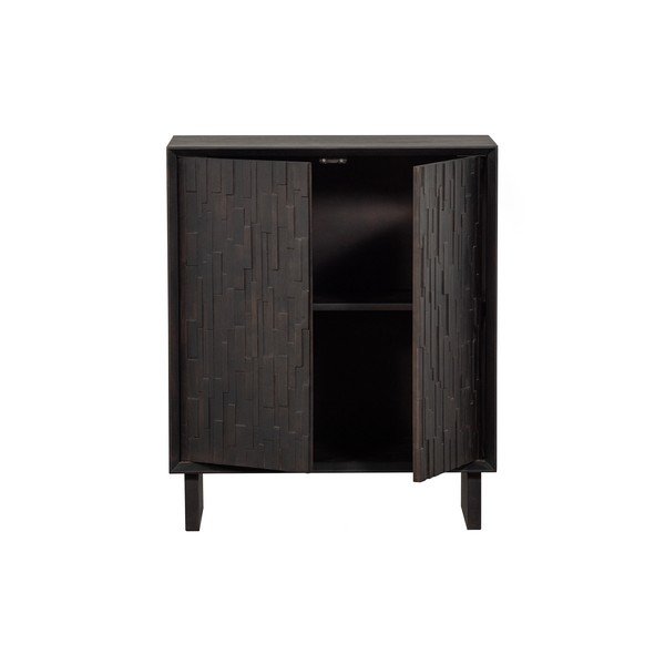 Tumepruun mangopuidust kapp 80x95 cm Til - Basiclabel-image-3