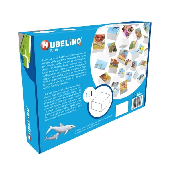 Laste puzzle veealune maailm Pestrobarevný podvodní svět - Hubelino-image-4