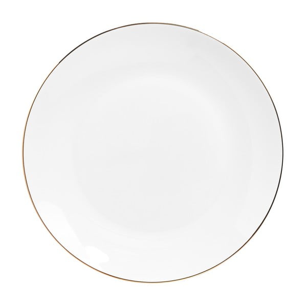 Bílý porcelánovy talíř Butlers Golden Age, ⌀ 20 cm