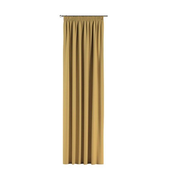 Kollane kardin 260x130 cm Cotton Story - Yellow Tipi-image-2
