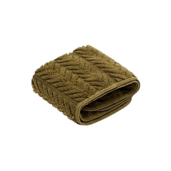 Roheline puuvillane froteerätik 30x50 cm Rune - Kave Home