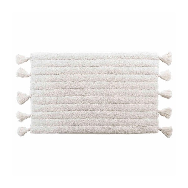 Valge vannitoamatt 50x80 cm Minatis - douceur d'intérieur