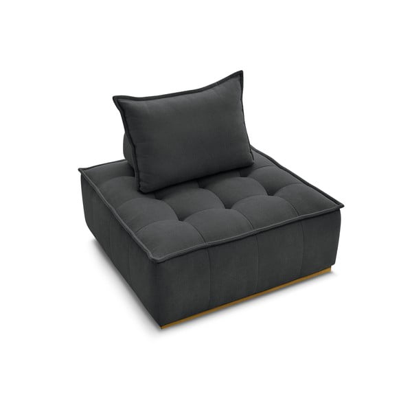 Tumehallist bouclé kangast tugitool Elisa - Bobochic Paris-image-4