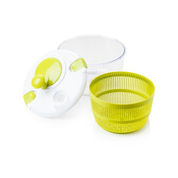 Zelená odtředivka na salát Brandani Spinner, 24,5 cm-image-1