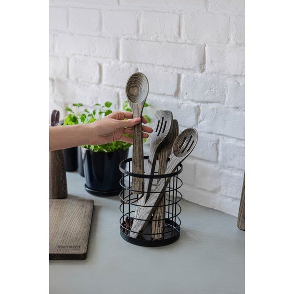 Puidust köögiriistade komplekt 4 tk - Bonami Selection-image-1