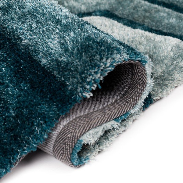 Modrozelený koberec Flair Rugs Hexagon Duck, 160 x 230 cm-image-4