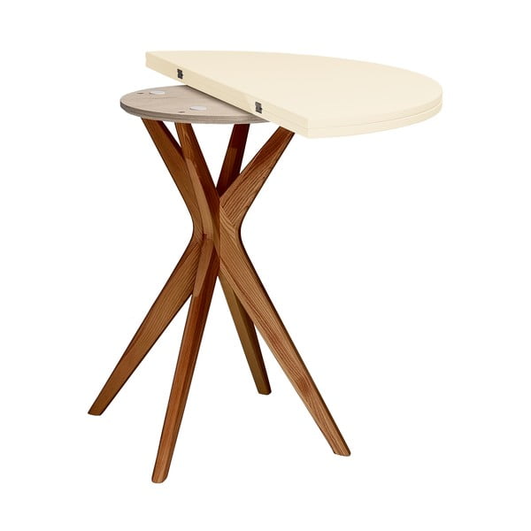 Ümmargune kokkupandav söögilaud 45x90 cm Jubi - Ragaba-image-3